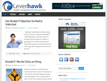 Tablet Screenshot of leverhawk.com